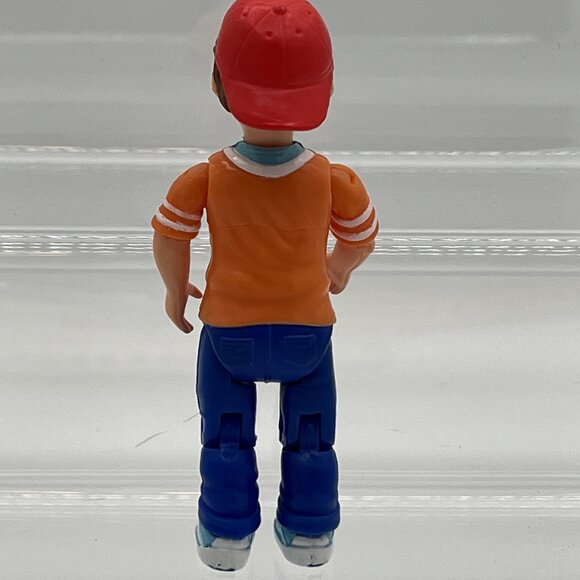 Fisher-Price Loving Family Dollhouse Boy Brother Doll Figure Baseball Cap 2002 - Picture 3 of 6